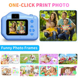 Kids Digital Photo Camera Children‘s Instant Printing Camera 10x Digital Zoom Child Camera Video Boy's Birthday Gift