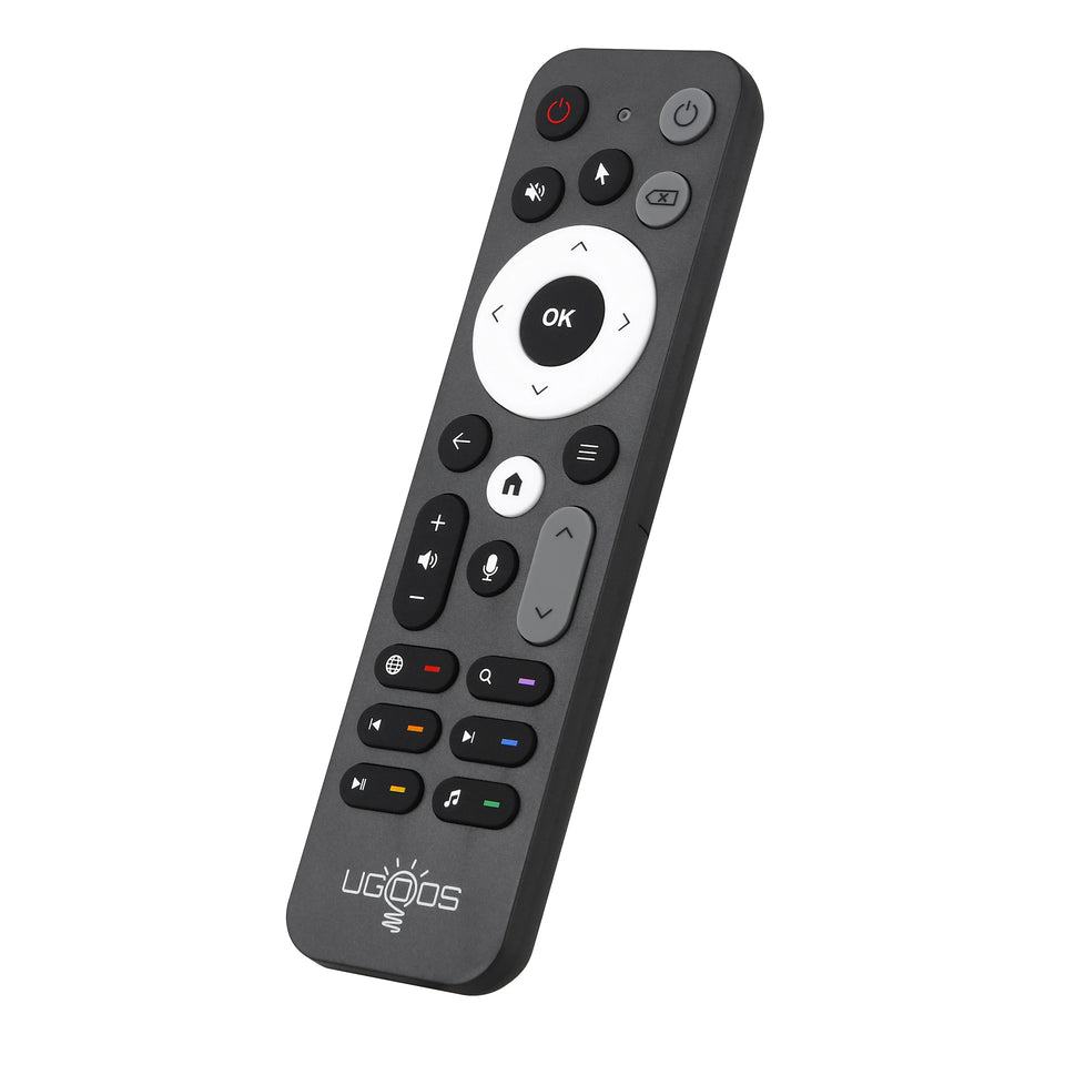 Original UGOOS UR02 BT Voice Remote Control Replacement for Ugoos TOX1 TOX3 TOX4 AM8 PRO AM6B PLUS X4 X4Q Cube Pro Extra TV Box