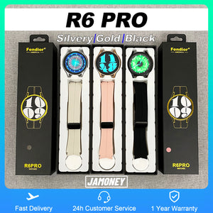 New Arrival R6 Pro Max Round Smart Watch Ip68 Waterproof Bluetooth Call Reloj Inteligentes Sport Smartwatch For Android IOS