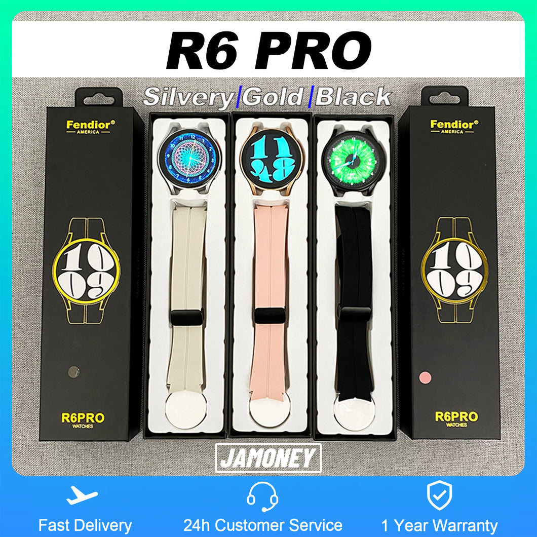 New Arrival R6 Pro Max Round Smart Watch Ip68 Waterproof Bluetooth Call Reloj Inteligentes Sport Smartwatch For Android IOS