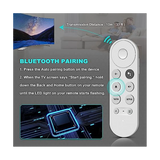 Replacement G9N9N Voice Bluetooth IR Remote Control for Google TV GoogleChromecast 2020 W3JD