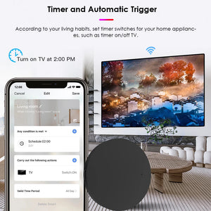 TUYA Smart IR Remote Controller WiFi Universal Infrared Smartlife APP Control For TV DVD AUD AC Works With Amz Alexa Google Home