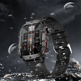 MAOYUAN new men's smartwatch 1.96-inch high-definition 240 * 282 resolution heart rate monitoring 5.2 Bluetooth call smartwatch