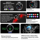 2024 ECG+PPG Watch Laser Treatment Health Smart Watch Heart Rate Blood Glucose HealthTracker SmartWatch For Huawei xiaomi Apple