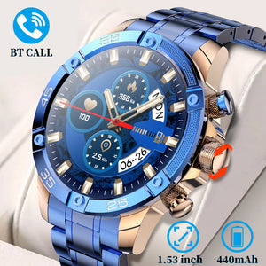 For Android IOS Smart Watch Men's AMOLED HD Screen AI voice call Outdoor Sports Fashion Business Clock Smart Bracelet 2023 New