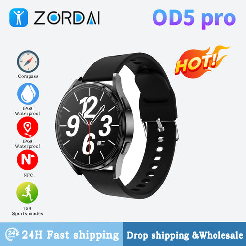 ZORDAI OD5 Pro Smart Watches for Men Women 2024 1.46” Ultra HD Display Waterproof Smartwatch With Bluetooth Calls Fitness Watch